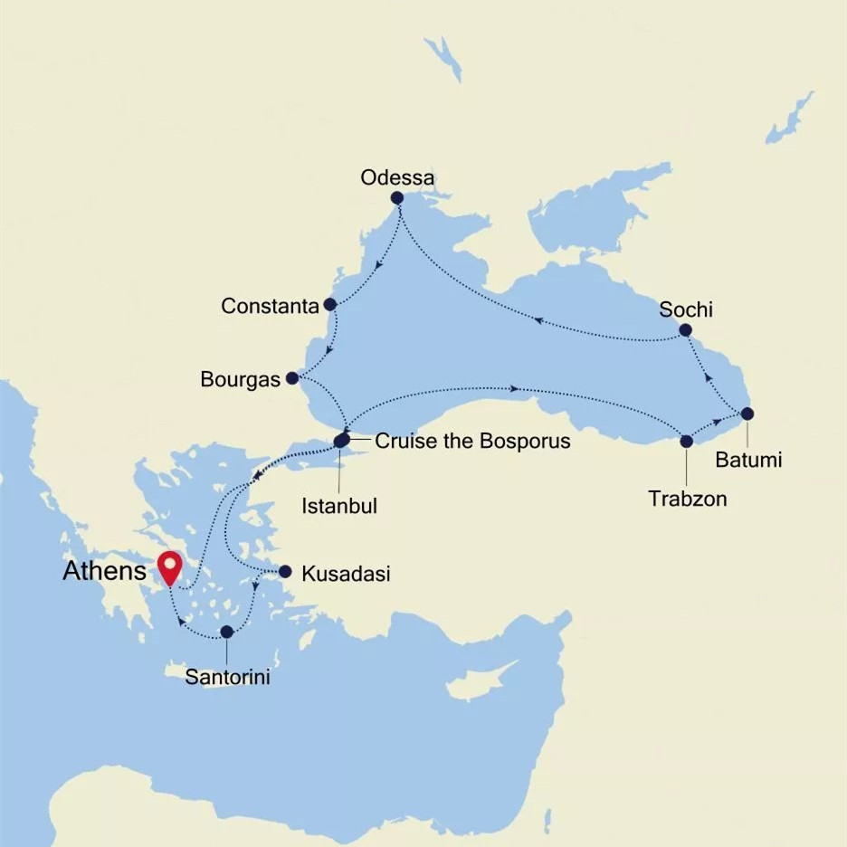 【推荐航次】六星级·银海心灵号丨爱琴海+黑海