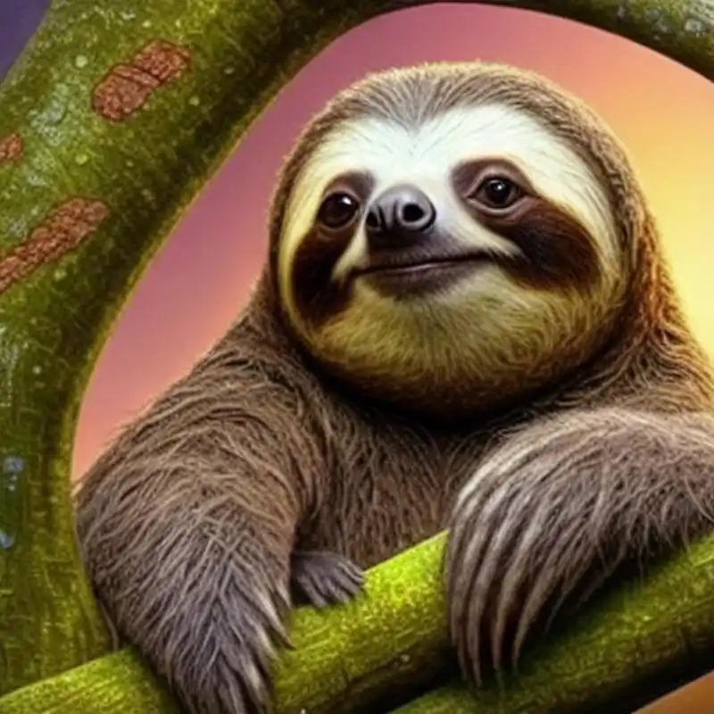 树懒:雨林中的慢生活大师