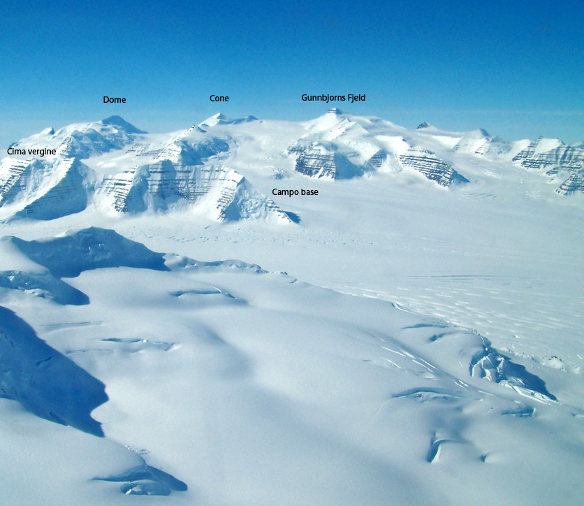 格陵兰之巅 —— 贡比约恩山