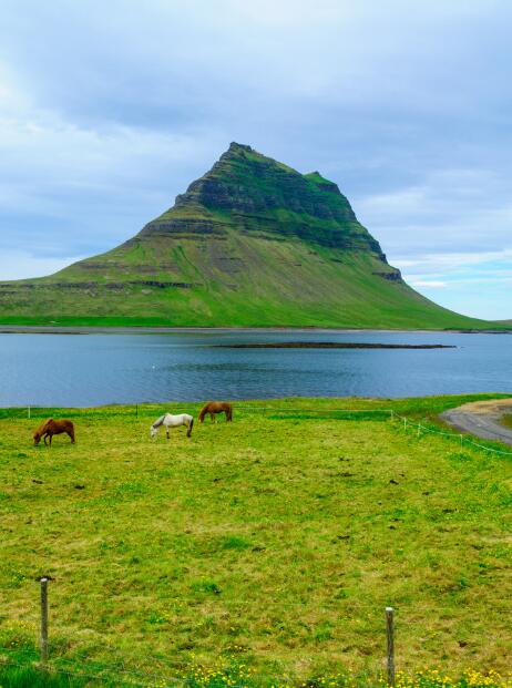 基尔丘尔山:冰岛的神山与光影诗篇