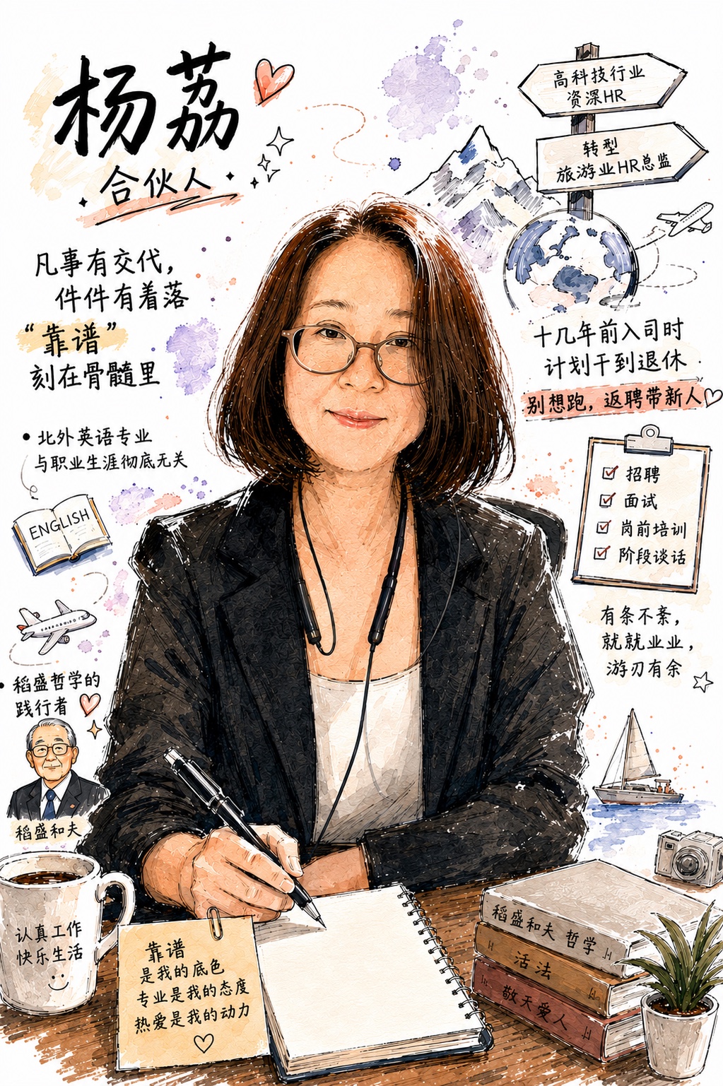 船客团队成员杨荔插画介绍