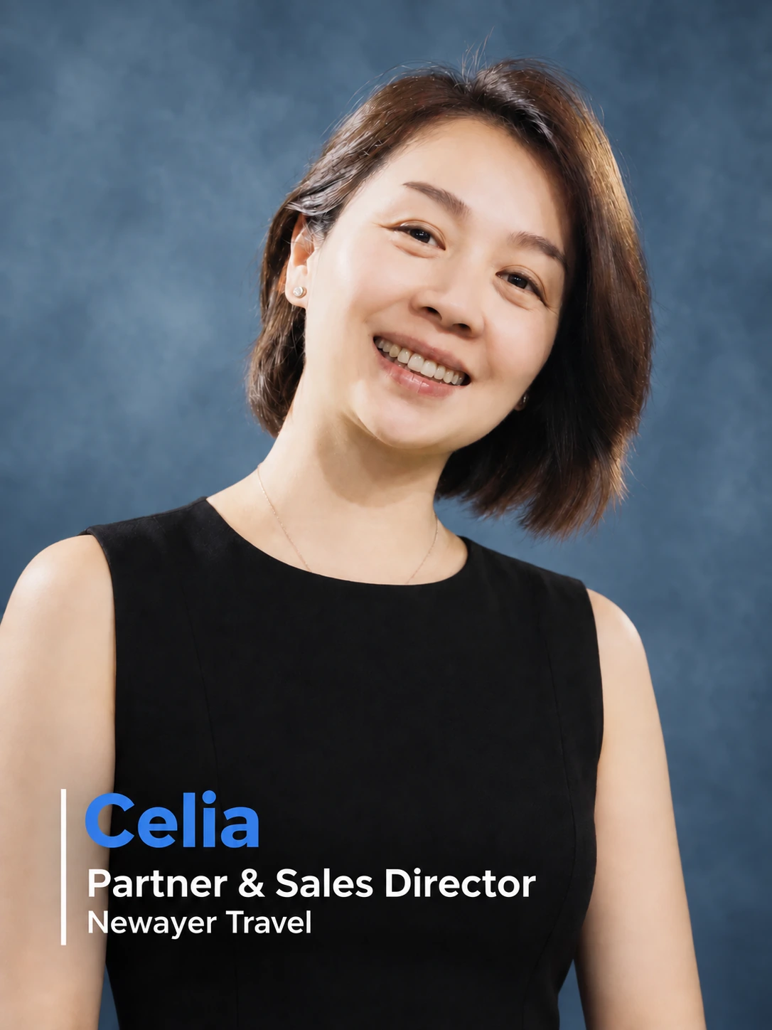 Celia — Newayer Travel team portrait