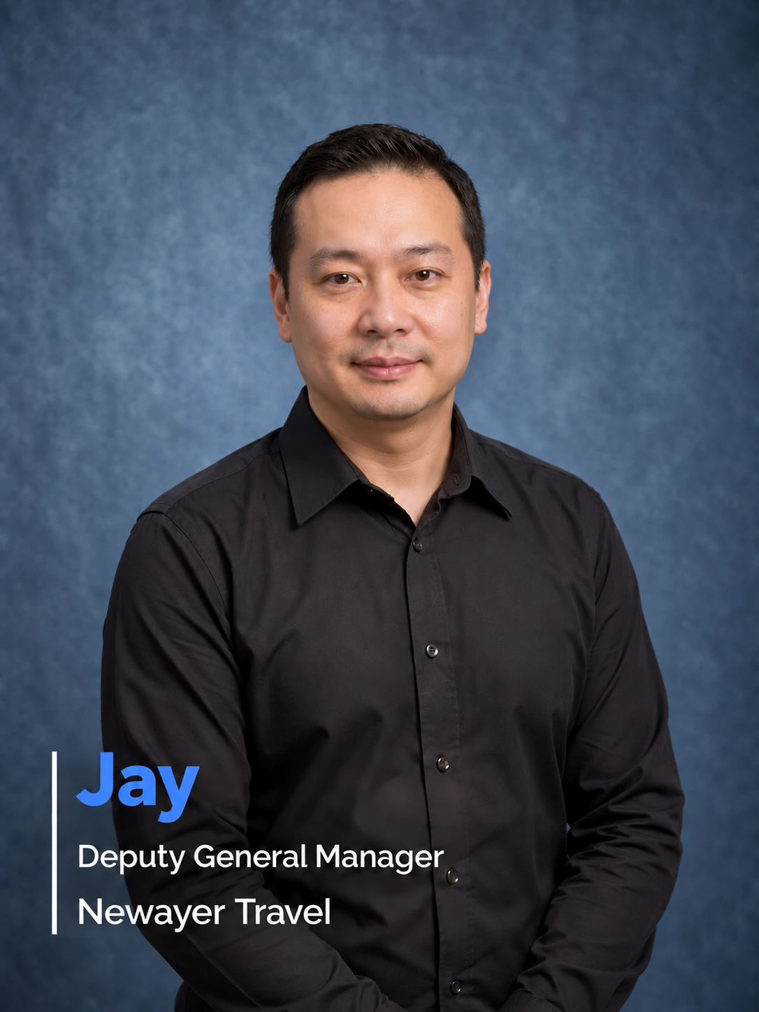Jay — Newayer Travel team portrait