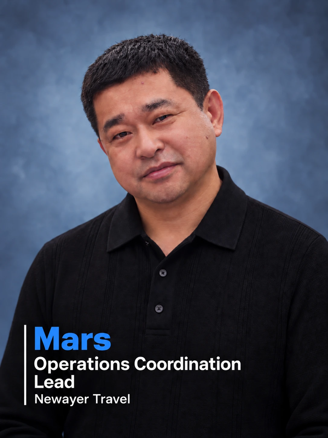 Mars — Newayer Travel team portrait