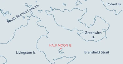 半月岛 Half Moon Island原文配图