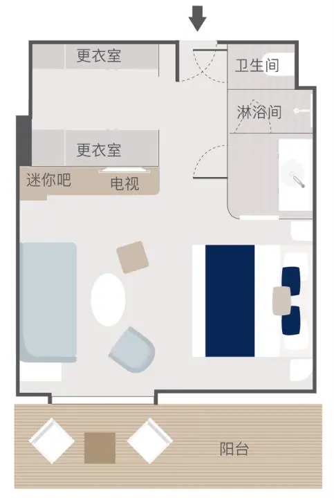 Privilege Suite floor plan