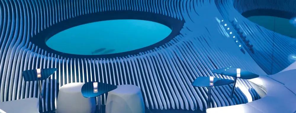 Blue Eye underwater lounge