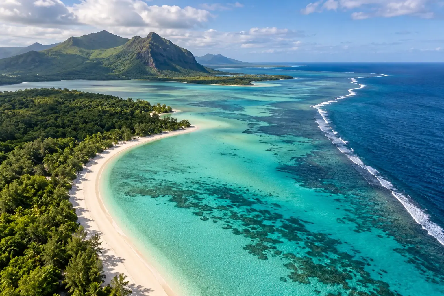 Mauritius lagoon
