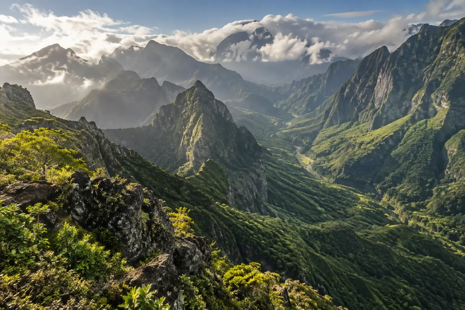 Réunion highlands