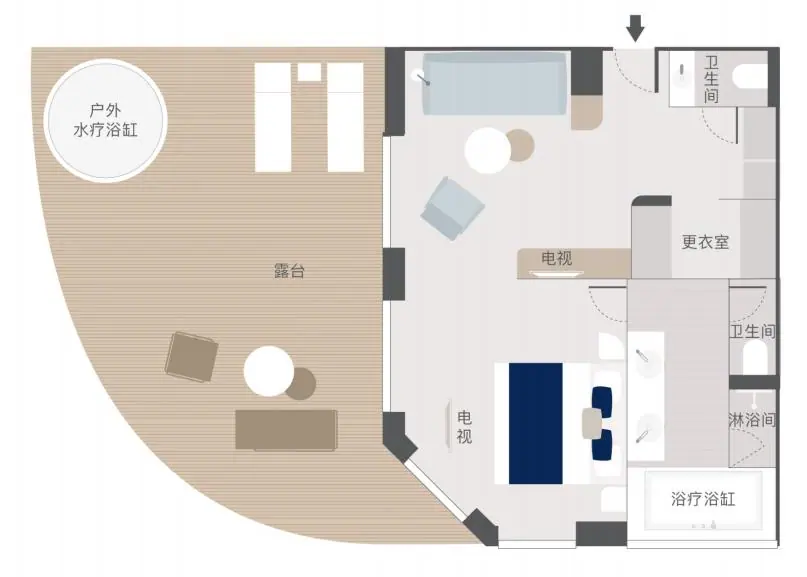 Owner’s Suite floor plan