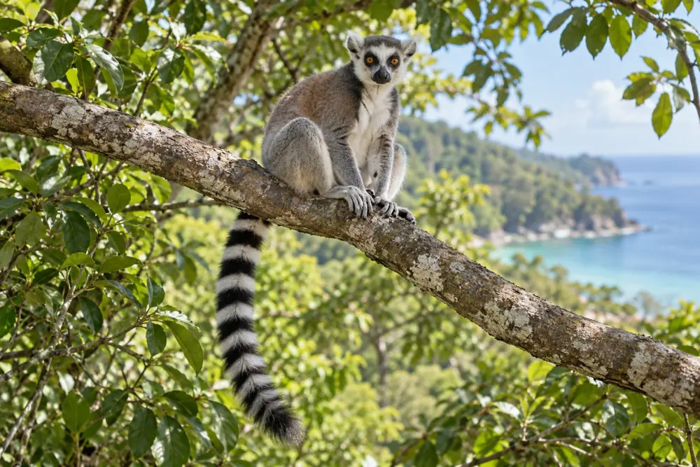 Ring-tailed lemur