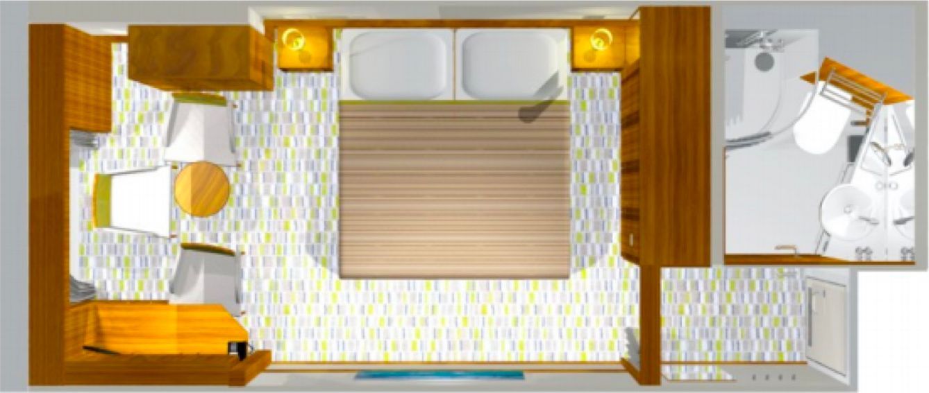 海神号舷窗房户型图
